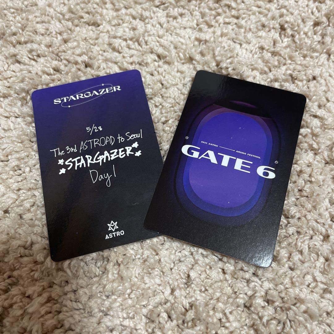 アストロ チャウヌ トレカ ウヌくん 韓国限定 GATE6 stargazer