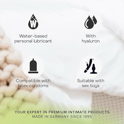 Miniatura 2 de pjur med Hydro Glide Lubricante a base de agua, lubricante sexual íntimo prémium para hombres, mujeres y parejas de larga duración, 3.4 onzas