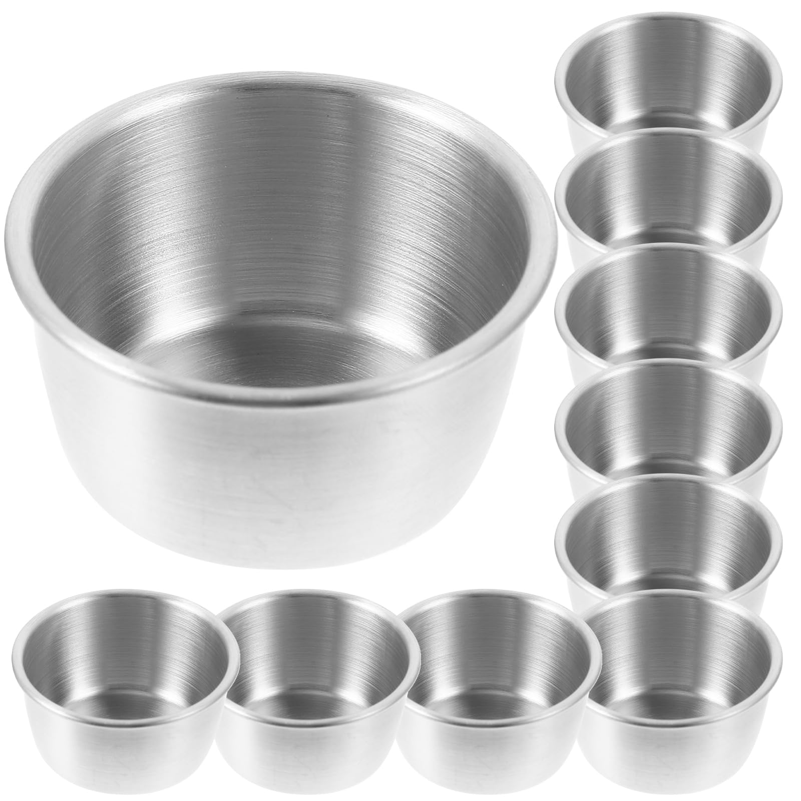 Mini-Saucenschüsseln, 35 ml, perfekt für Dips, Gewürze und Gewürze zu Hause oder Grillpartys, ideal zum Grillen und Unterhalten, 10 Stück
