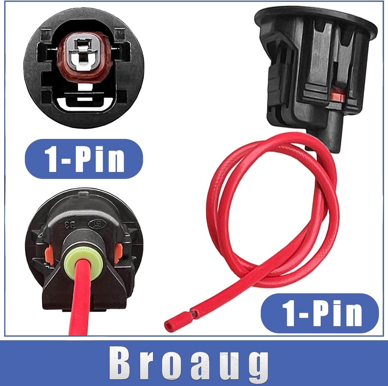 Engine Oil Pressure Sensor with Connector Kit 8353005010 & 9098011363 Compatible with Toyota, Lexus, Honda, Chevy and More, Replaces PS-305, 90980-11363 and Other Models