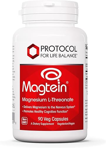 Protocol For Life Balance - ProtoSorb Magnesio - Apoya el sistema nervioso y la función cognitiva saludable con fórmula de absorción mejorada 90