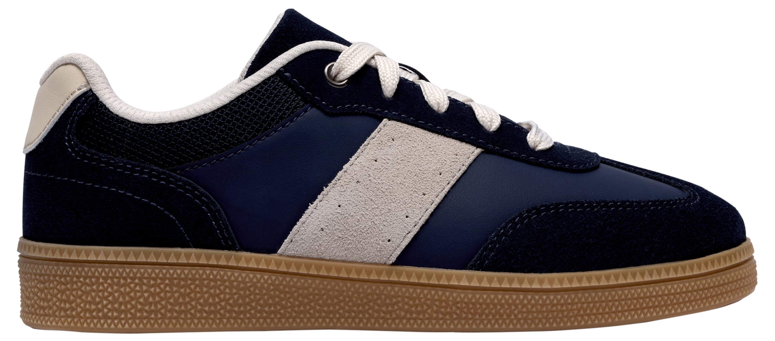 Clarks CypressLace O Childrens Navy Combi, 3