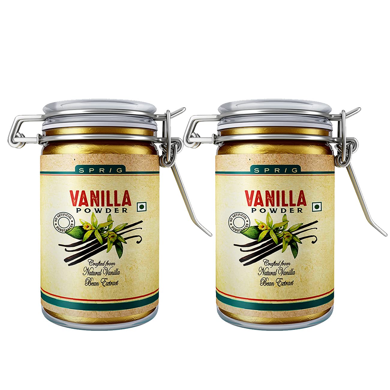 Sprig Vanilla Powder – Crafted from natural vanilla bean extract, no added flavours or colours, 30gm (Pack of 2) (B09GPC2WCF) Amazon Price History, Amazon Price Tracker