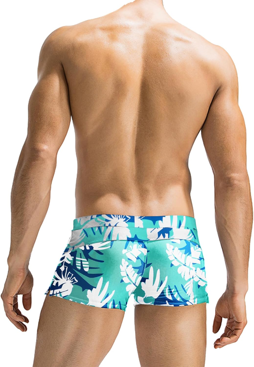 COOFANDY Mens Swim Trunks Swimwear Bathing Suit Swim Brief Square Leg Board Short S-3XL - Image 4