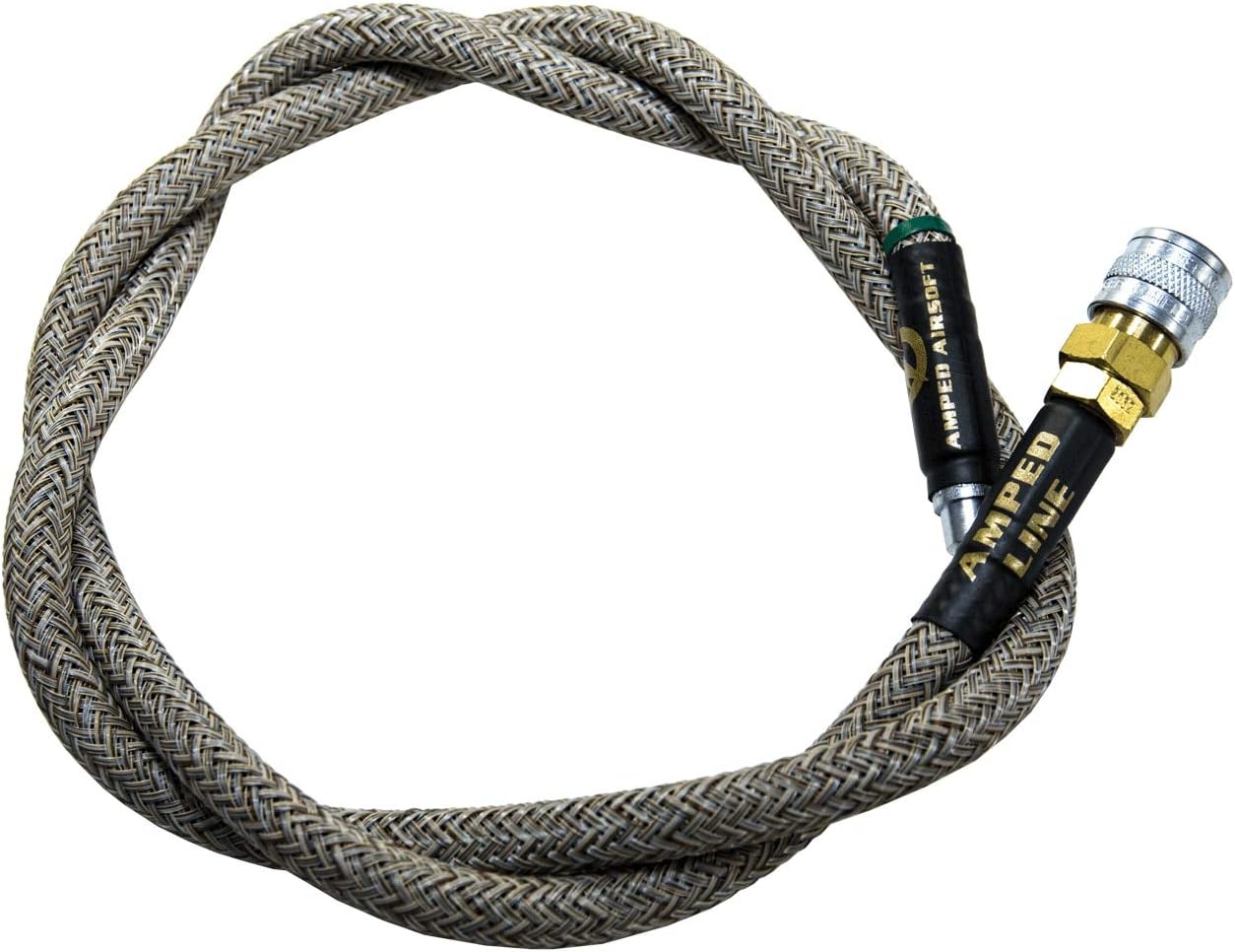 AMPED Airsoft Amped Line | Heavy Weave for PolarStar, Wolverine, and Redline HPA Units 42 Inch Sand Heavy