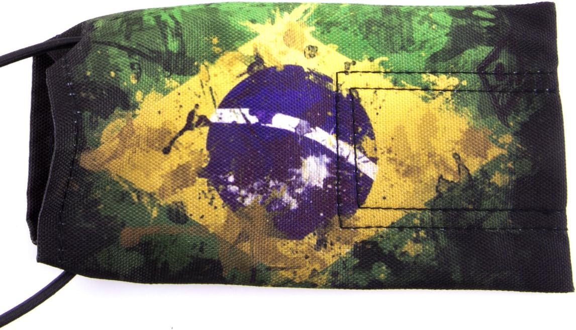 Wicked Sports Paintball Barrel Cover/Sock - Brazil Flag Distressed