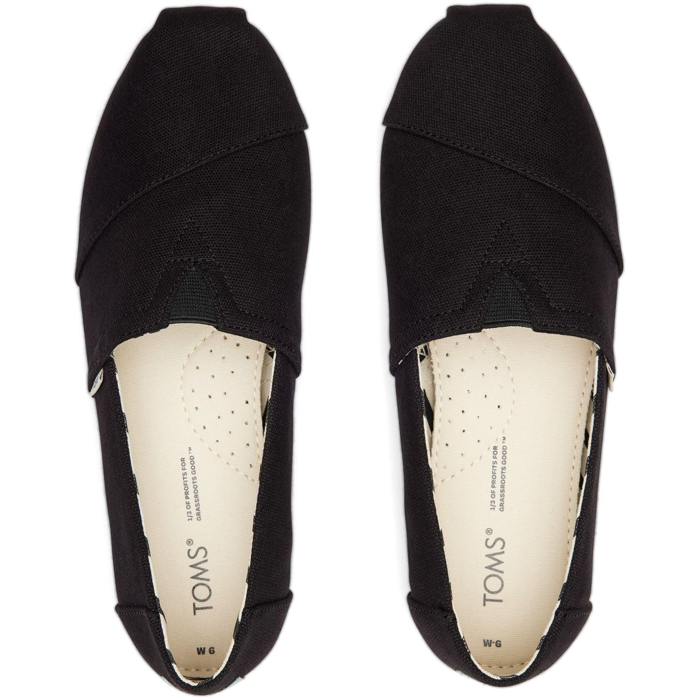 TOMS Womens Alpargata Espadrilles Shoes Blue
