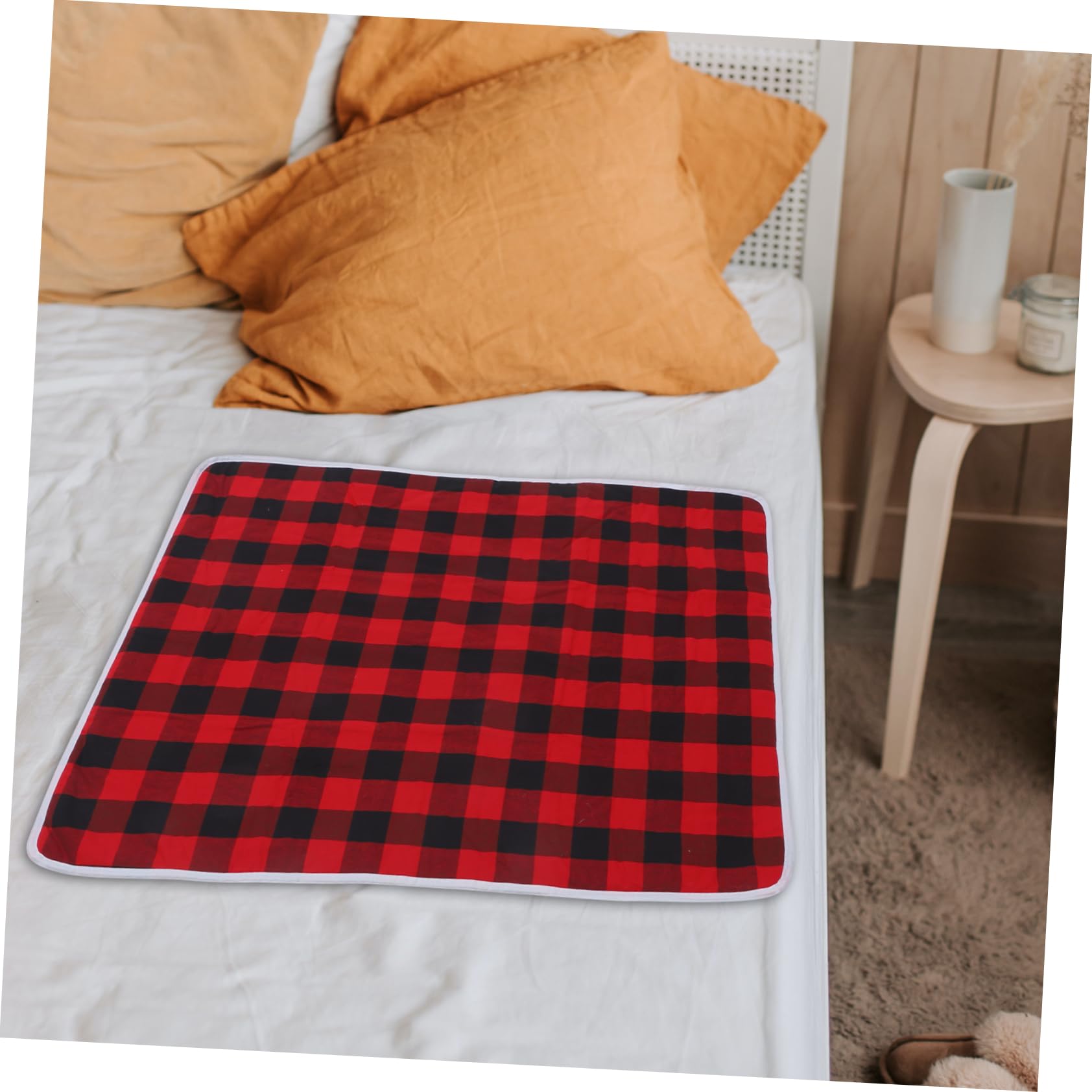 Holibanna Leak Washable Bed for Adults Newborns Reusable Period Protection Mat Durable Material Easy to Clean Breathable Absorbent Liner