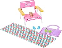 Vista 4 de Mattel - Juego de accesorios de playa Barbie
