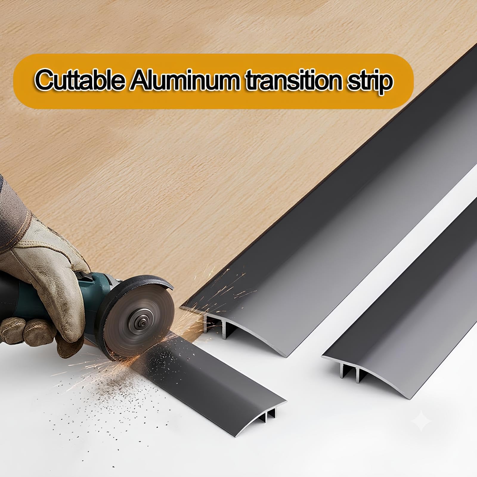 Bande De Transition De Seuil Rampe De Seuil Aluminium Protection Des Bords