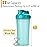 Mr. Pen- Shaker Bottles for Protein Mixes, 28 oz, 1 Pack, Light Blue, Protein Shaker Bottle with Wire Whisk Ball, Blender Bottle