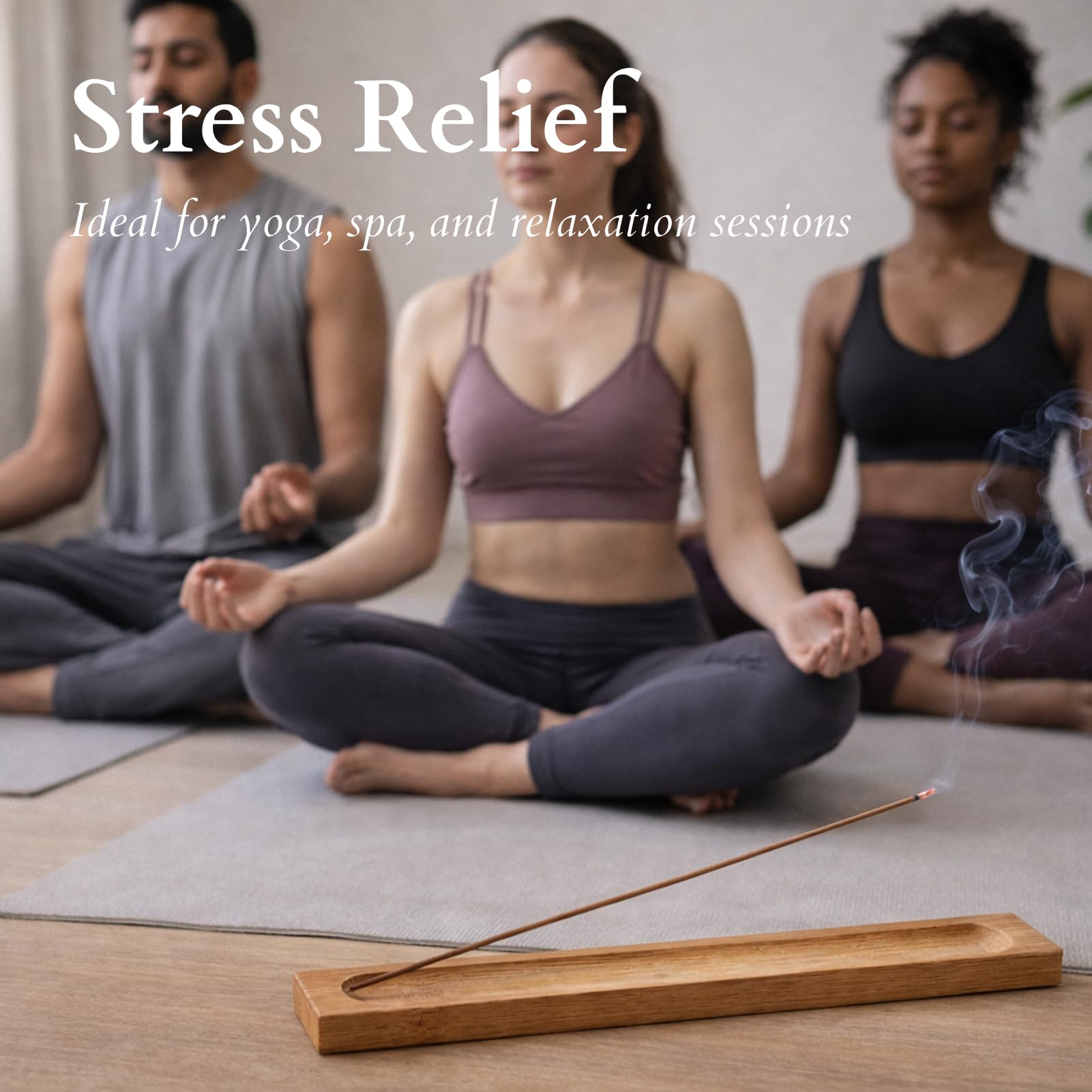 3 pezzi Portaincenso fatti a mano, raccoglicenere per bastoncini, per yoga e meditazione, per profumo aromatico in casa, ufficio o camera, decorativi e facili da pulire - 3