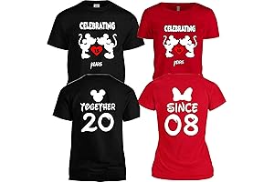 Couple Valentin Day Custom Year Together Since T-shirt