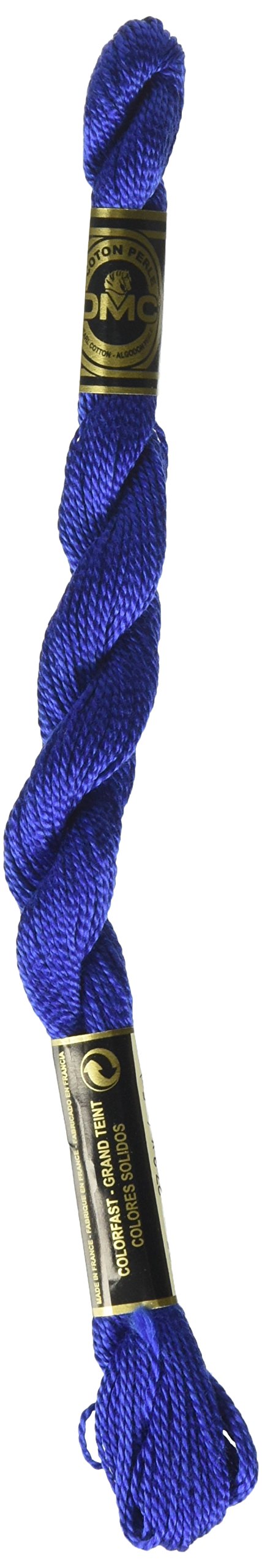 DMC 115 5-796 Pearl Cotton Thread, Dark Royal Blue, Size 5
