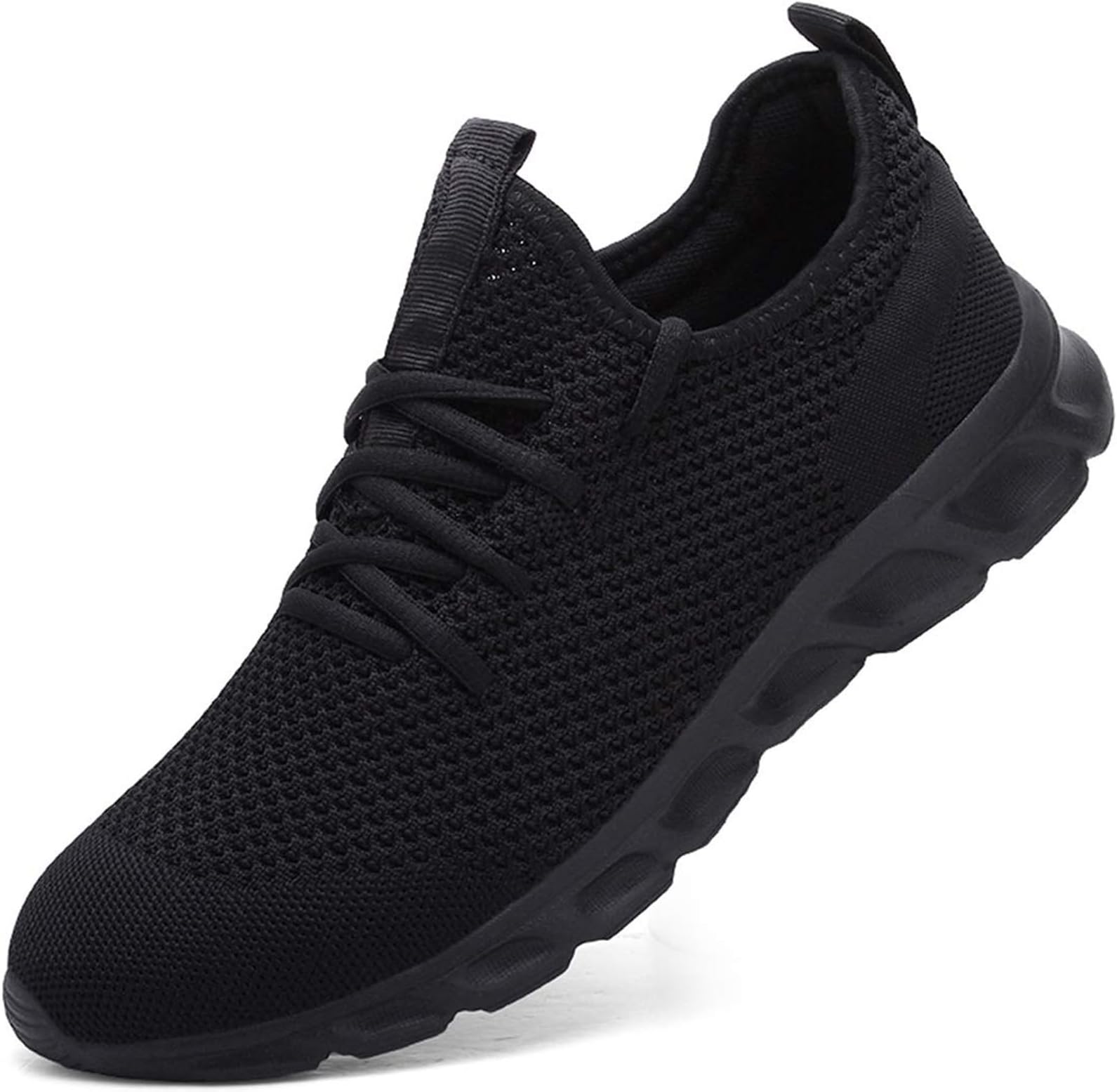 – Mens Running Walking Tennis Trainers Casual Gym Athletic Fitness Sport Shoes Fashion Sneakers Ligthweight Comfortable Working Outdoor Flat Shoes for Jogging