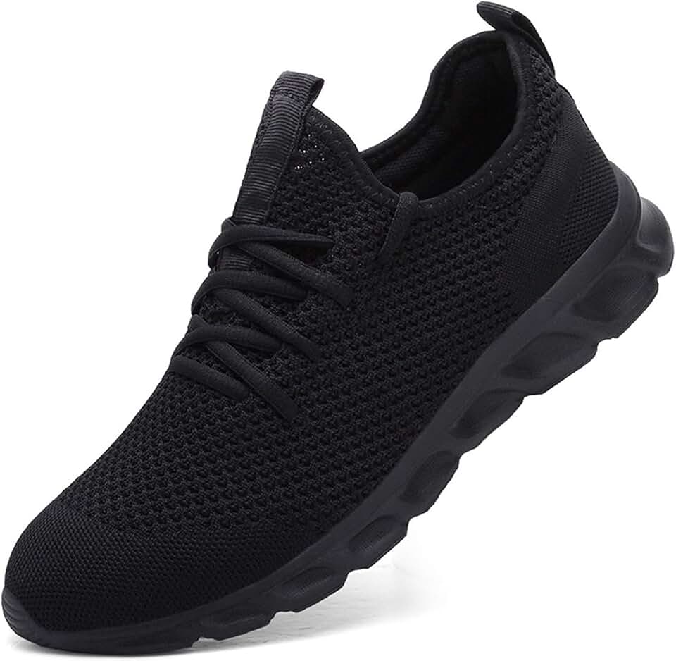 Mens Running Walking Tennis Trainers Casual Gym Athletic Fit