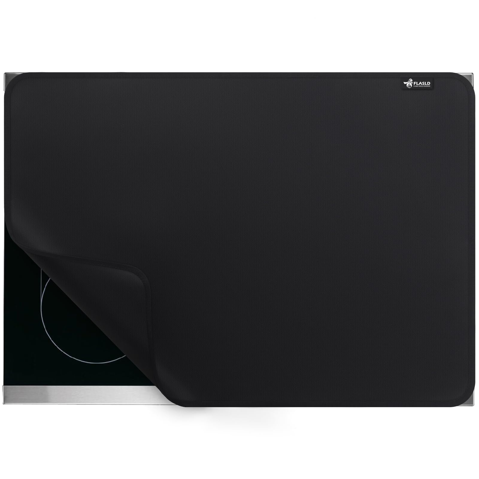 FLASLD StoveTop Cover, Heat Resistant Stove Top Covers for Electric Stove Protector, Fireproof & Waterproof Heat Resistant Grill Table Mat, Under Blackstone Griddle BBQ Mat (21×29.5 inch)