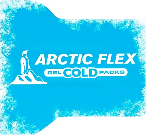 Miniatura 14 de Arctic Flex Paquetes de hielo de gel reutilizables para toda la cabeza, paquetes de gel caliente y frío para lesiones, alivio del dolor, hinchazón,