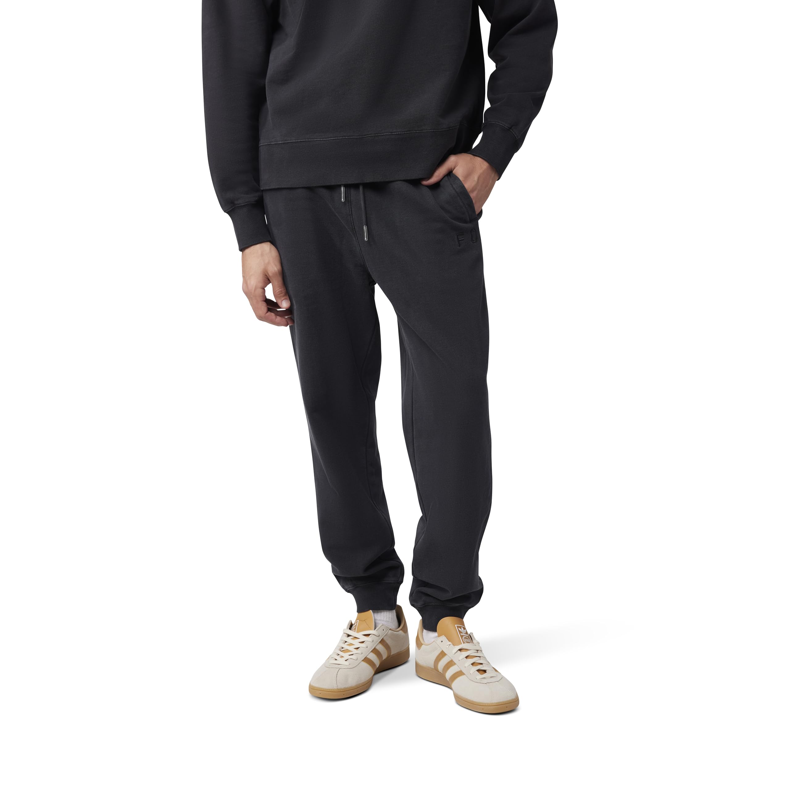 Fox Racing - Wordmark Fleece Jogger, Pants, BLK, 2X