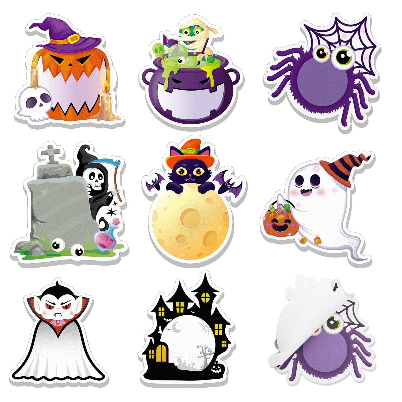 Coloriage Gâteau à étages Sur Le Thème D'Halloween