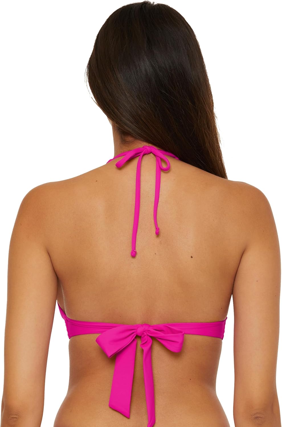 Becca Womens Marble Canyon Halter Bikini Top, Adjustable, Tie Back, Swimwear Separates for Women - Image 2