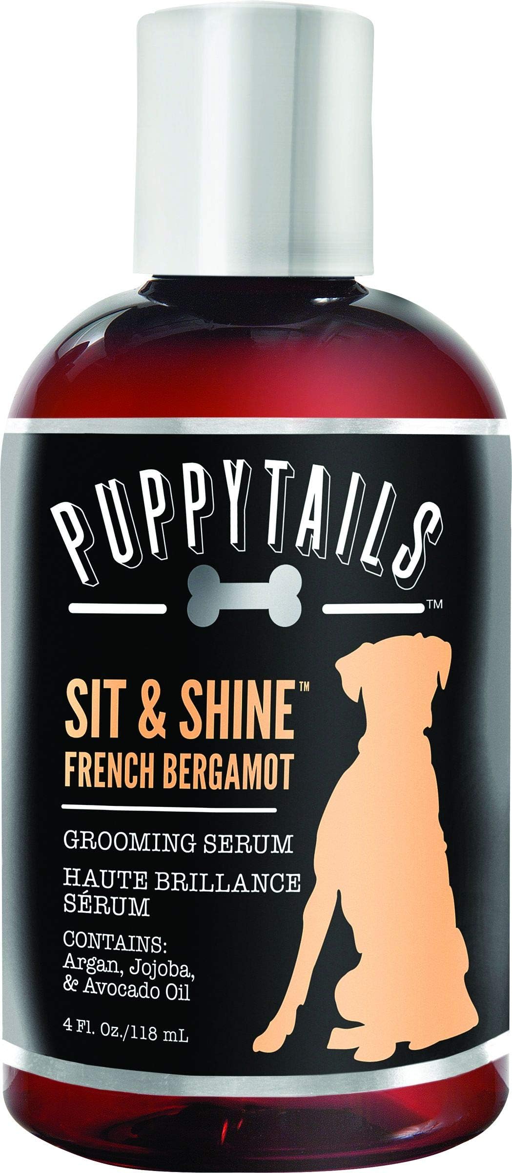 Sit & Shine French Bergamot Dog Moisturizing Serum - Paraben & Sulfate-free (4 Ounces)