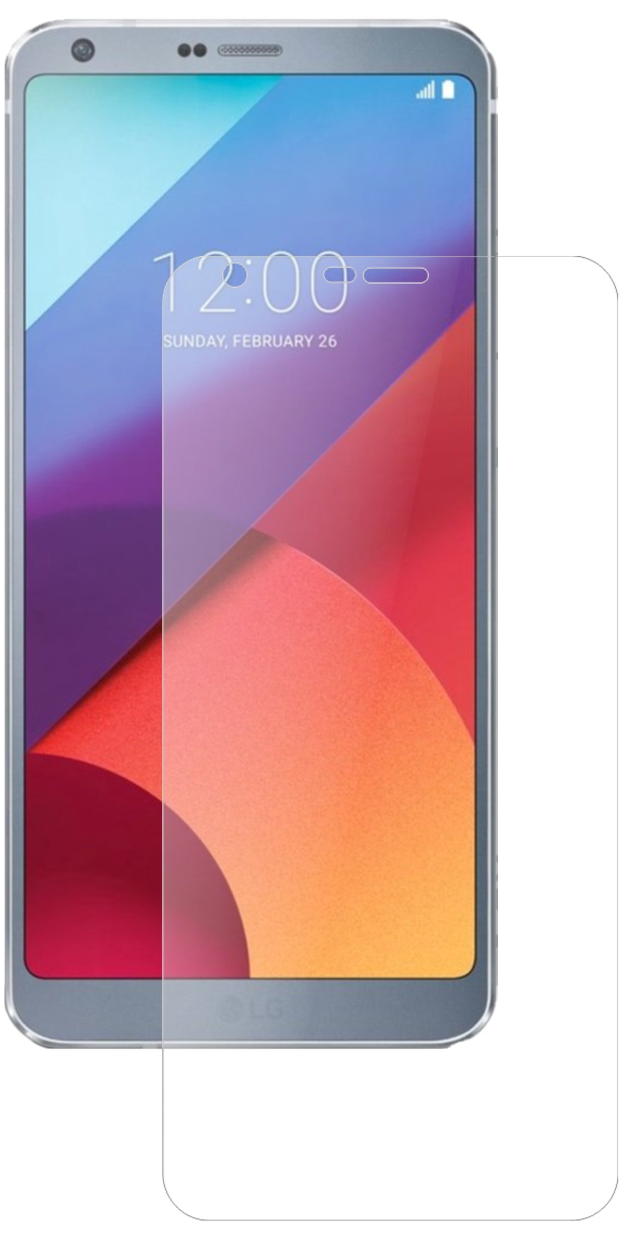 2x Pellicola per LG V30 Plus Protettiva Protezione Schermo Antiriflesso dipos