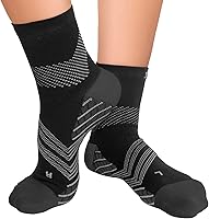 Vista 14 de TechWare Pro - Calcetines para fascitis plantar – Calcetines de compresión de tobillo acolchados, para mujeres y hombres. Funda para tendinitis