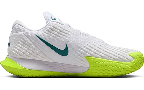 Nike Men's Zoom Vapor Cage 4 Rafa Tennis Shoes, White Geode