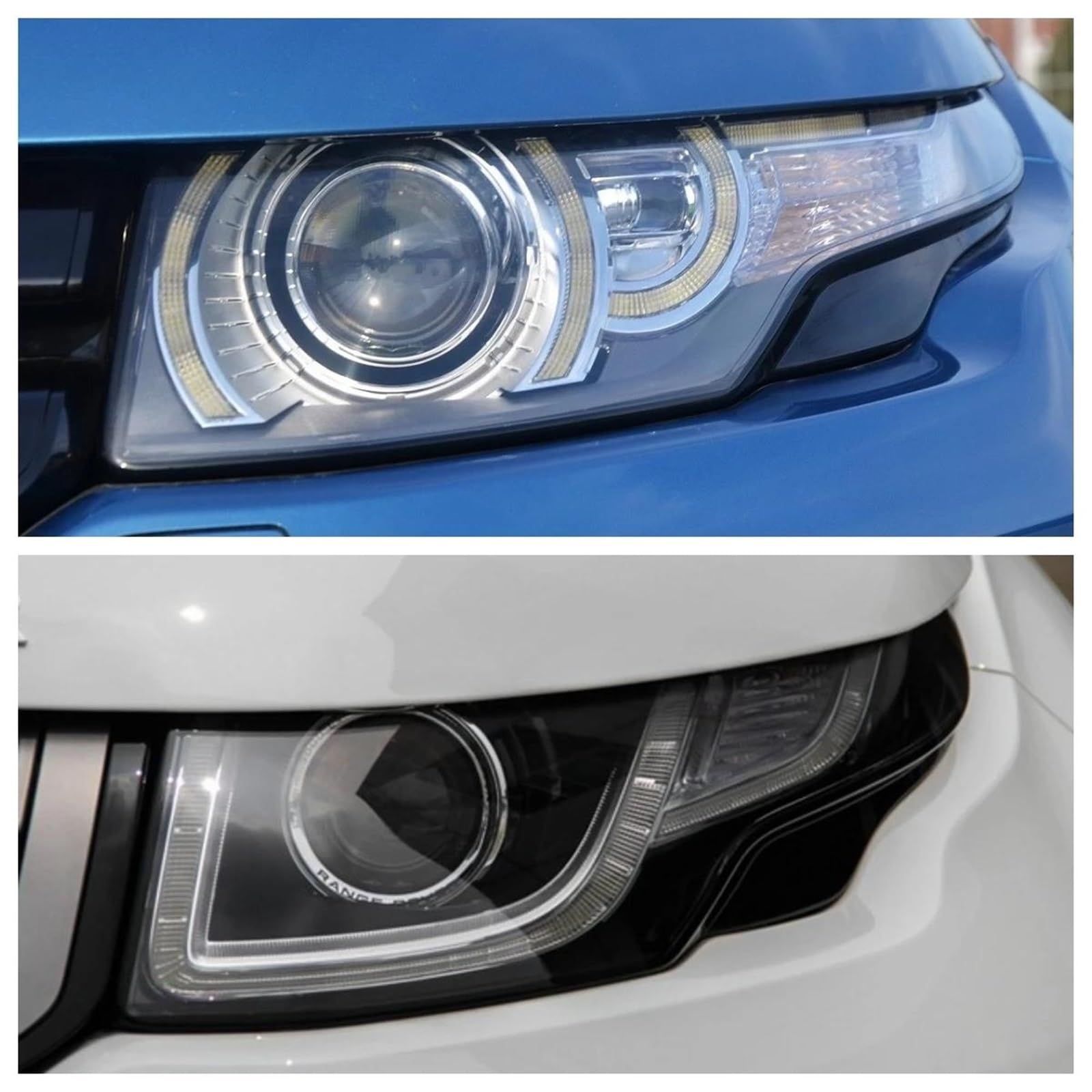 Copri Faro Anteriore Auto Per Land Per Rover Per Range Per Rover Per Evoque 2012-2018 Copri Lente Faro Anteriore Copriobiettivo(1pcs Left)