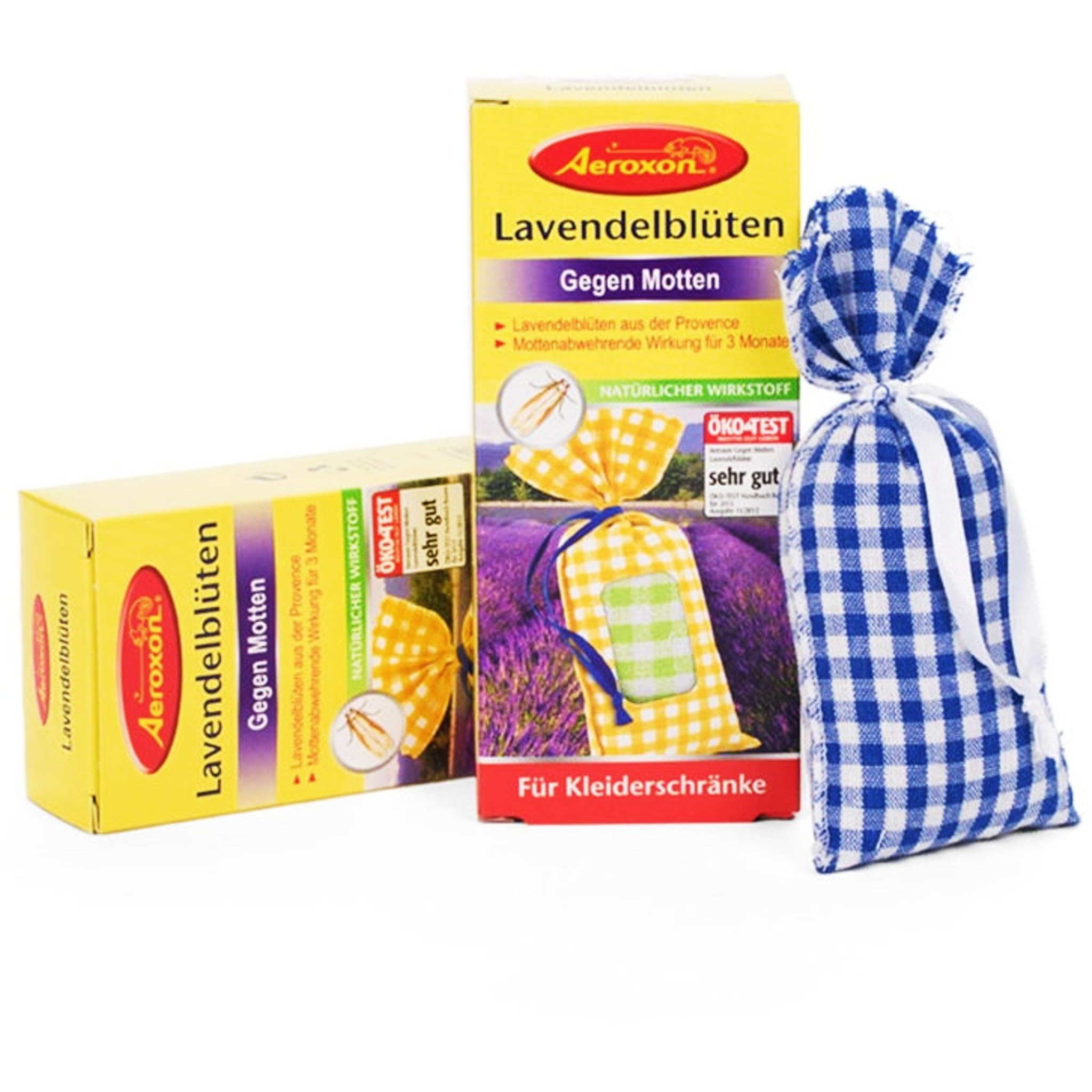 Bricoloco Borsa antitarme armadi e cassetti con fiori di lavanda provenzale fragranza pura. (3)