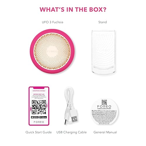 Miniatura 7 de FOREO UFO 3 - Infusor de máscara facial LED - Hidratante profundo - Terapia de luz roja - Cuidado de la piel facial 5 en 1 - Terapia de luz LED