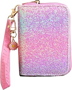 Flower Wallets With Strap Little Girls Flower Coin Pouch Small Cute Wallet For Teen Girls With Coin Pocket Cherry Fruit Wallet - Product Details