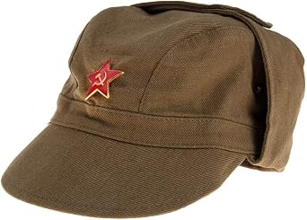 Russian Souvenir Military Cap Khaki