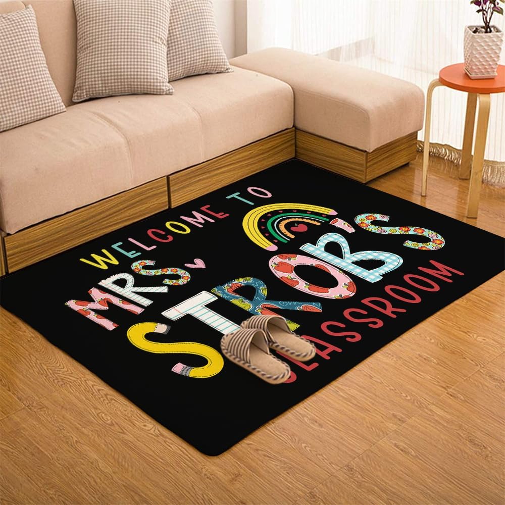Sweetee Personalized Classroom Doormat, Teacher Welcome Mat, Classroom Décor, Teacher Appreciation Gift, Back to School Décor