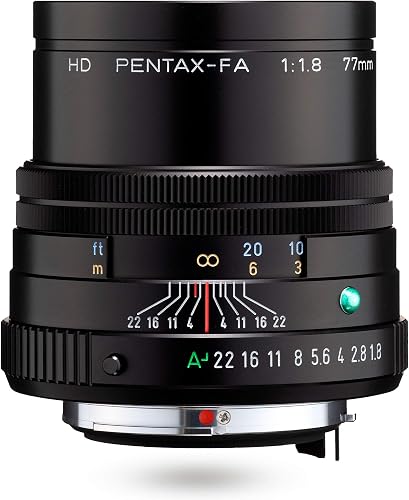 Pentax HD PENTAX-FA 77mmF1.8 Limited Black Medium Telephoto Monofocal Lens 27880