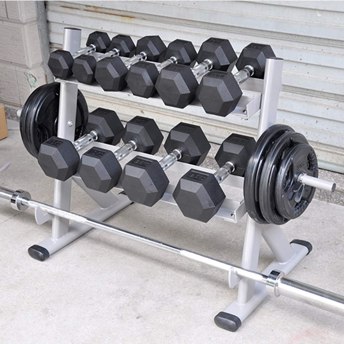 Amazon | ダンベルウェイトストレージツリー、家やジムの筋力