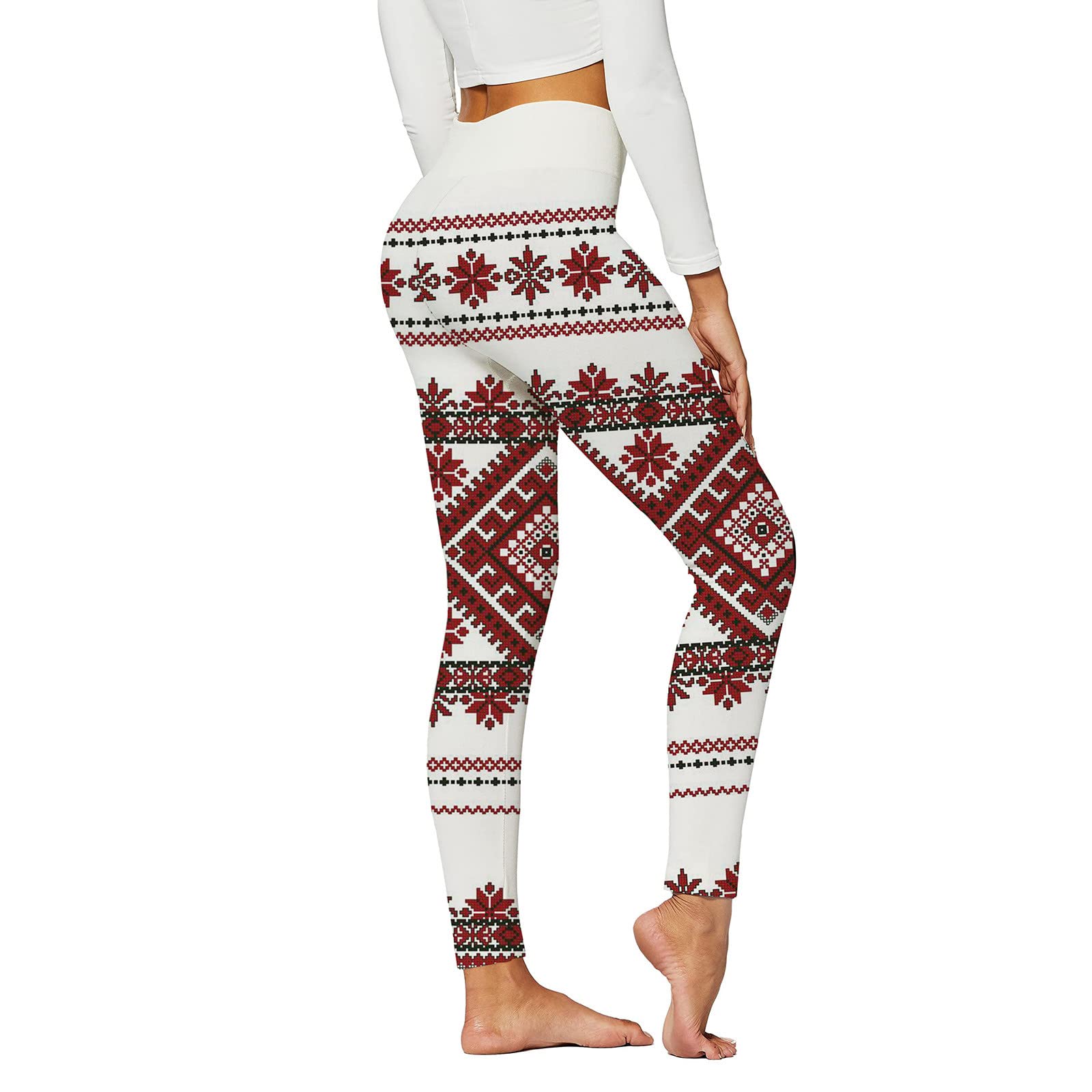 Flared Yoga Pants for Women Women Tribal Style Printed Leggings High  Waisted Yoga Pants Full Length Workout Running Sports Tights Butt Lift Yoga  Pants