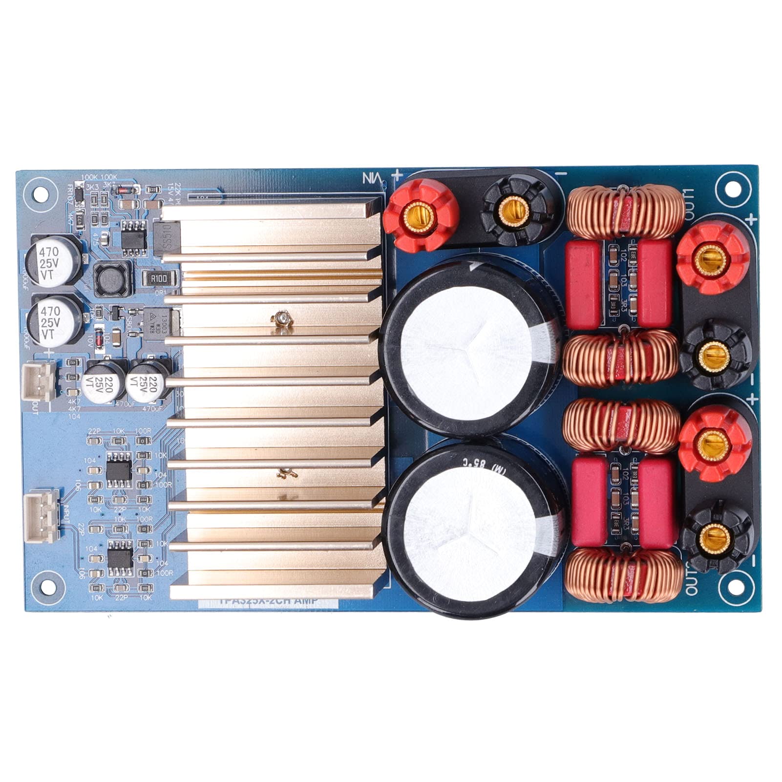 Cocoarm Cyfrowa Płytka Wzmacniacza Mocy PCB TPA3251 350 W moduł Klasy D DC24 36 V z 4700 UF X2 Kondensatory Filtrujące do Domowego Sprzętu Audio Naprawa Głośników i Projekty Audio
