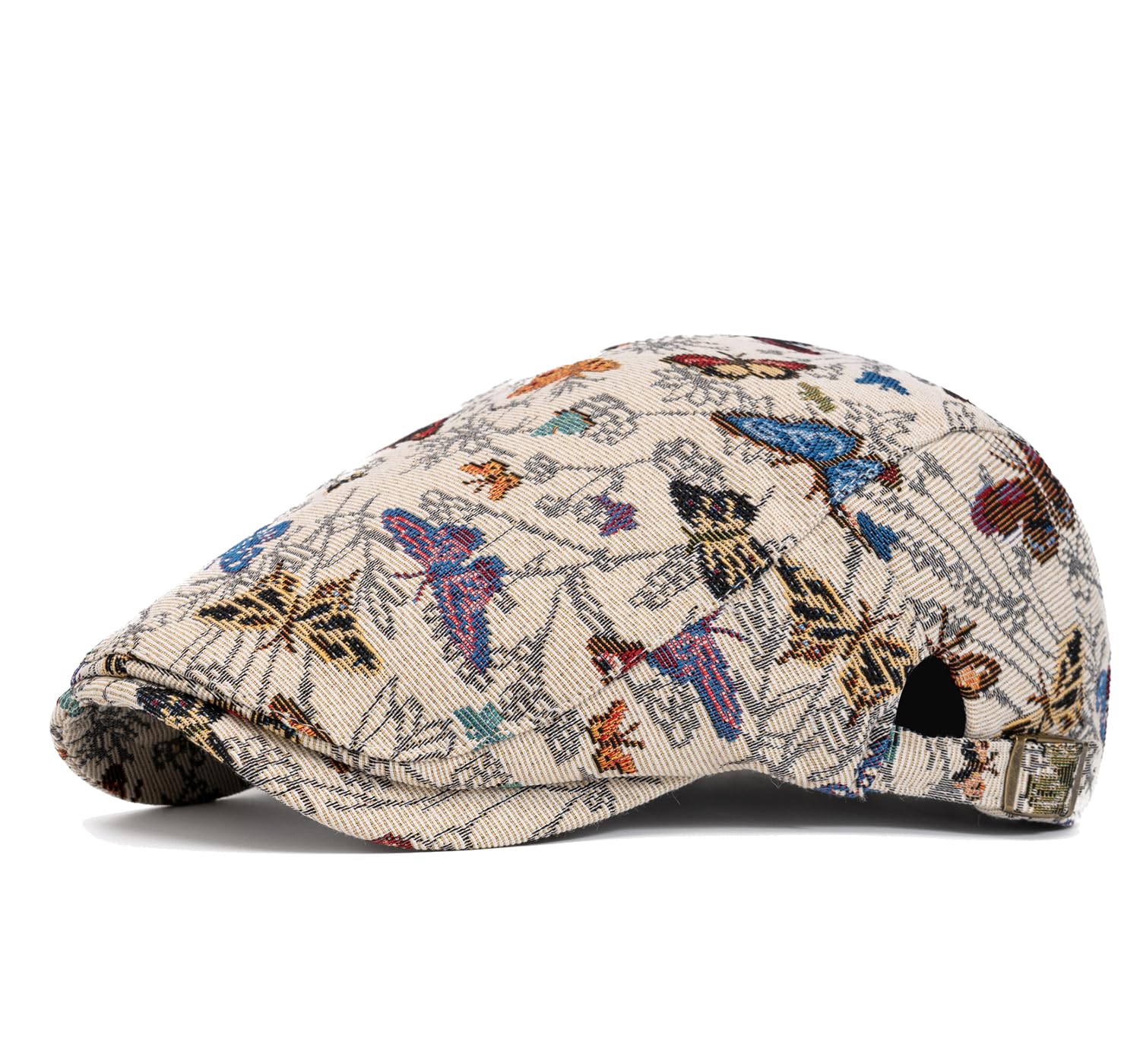 Cotton Newsboy Cap,Breathable Ivy Gatsby Cabbie Beret Hat for Men's Women Driving Hunting Golf
