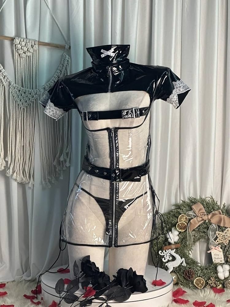 ア*ズ様 日影 セクシーナース ホビーストック 舌出し顔パーツ付き 1/4 Amazon.co.jp: 逆ナース エナメル ボンテージ 光沢 コスプレ