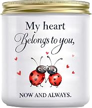 Romantic Birthday Gifts for Girlfriend Wife Husband Boyfriend Partner Spouse Special Someone Thoughtful Gifts for Anniversaries Valentine's or Special Occasions Premium Candle