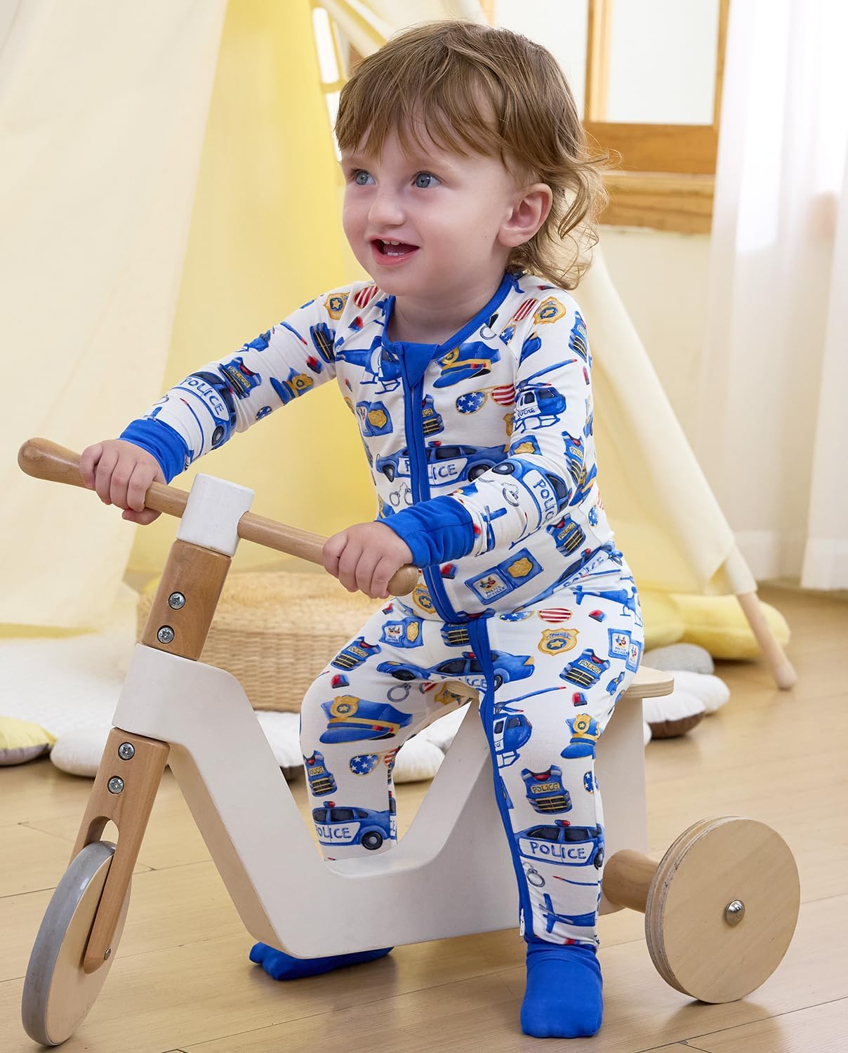 babee Reshinee Bamboo Viscose Baby Footie Pajama