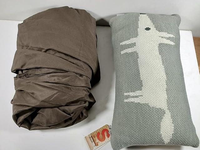 Scion MR FOX CUSHION, SILVER, 100% acrylic, 30 Count (Pack of 1)
