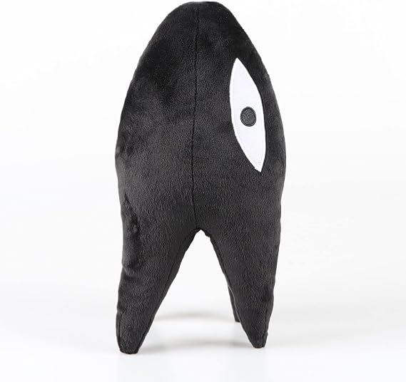 Black Plush Figure Doll Toy Stuffed Pillow Plushies Cosplay Game Merch Prop Gifts
