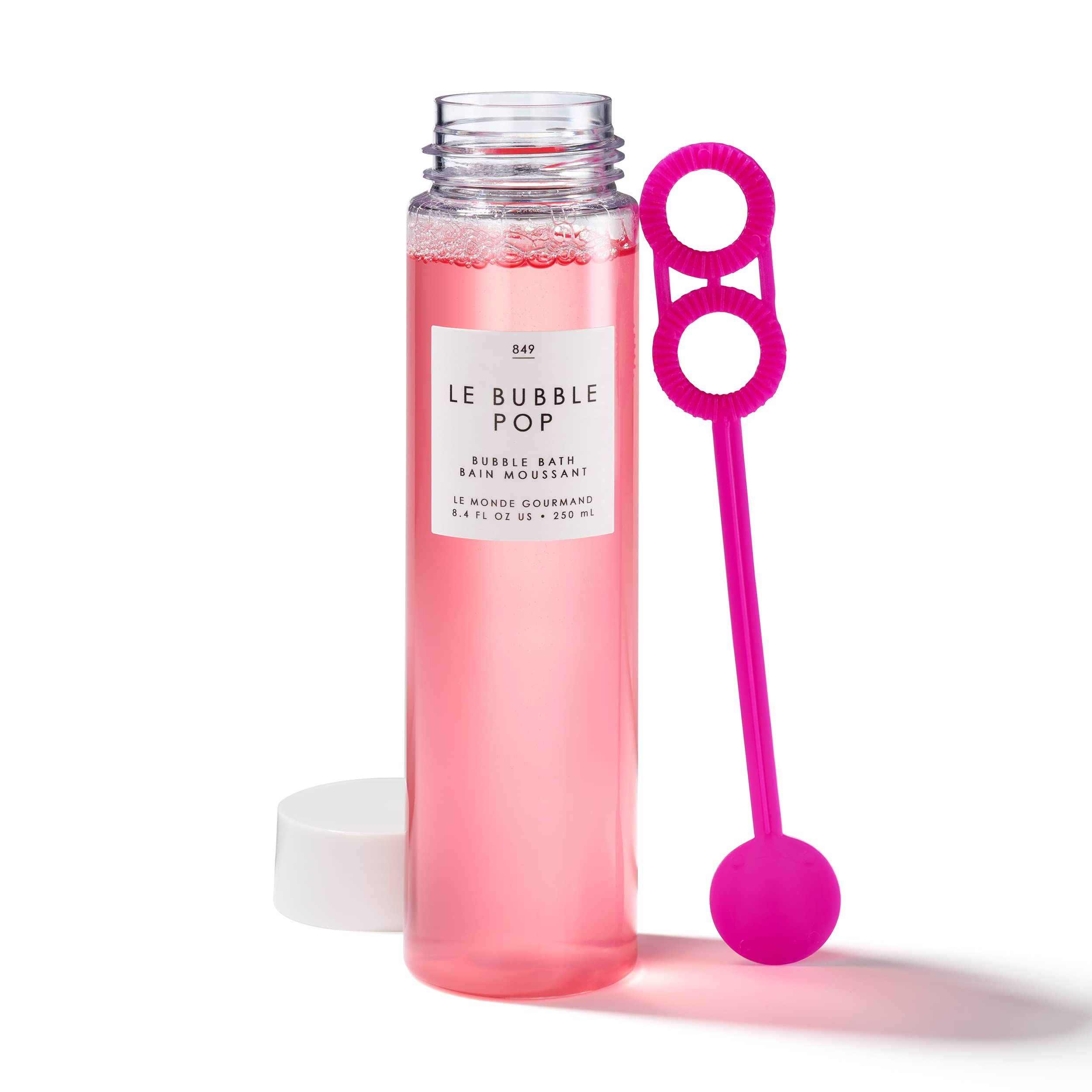 Le Monde Gourmand Le Bubble Pop Bubble Bath - 8.45 fl oz (250 ml) - Sugary, Fruity, Yummy Fragrance Notes