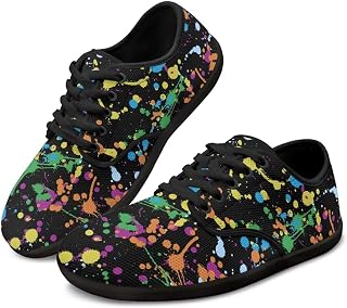 Men Minimalist Walking Shoes Wide Toe Barefoot Shoes Zero Drop Casual Sneakers Breathable Slip On Tennis Shoe