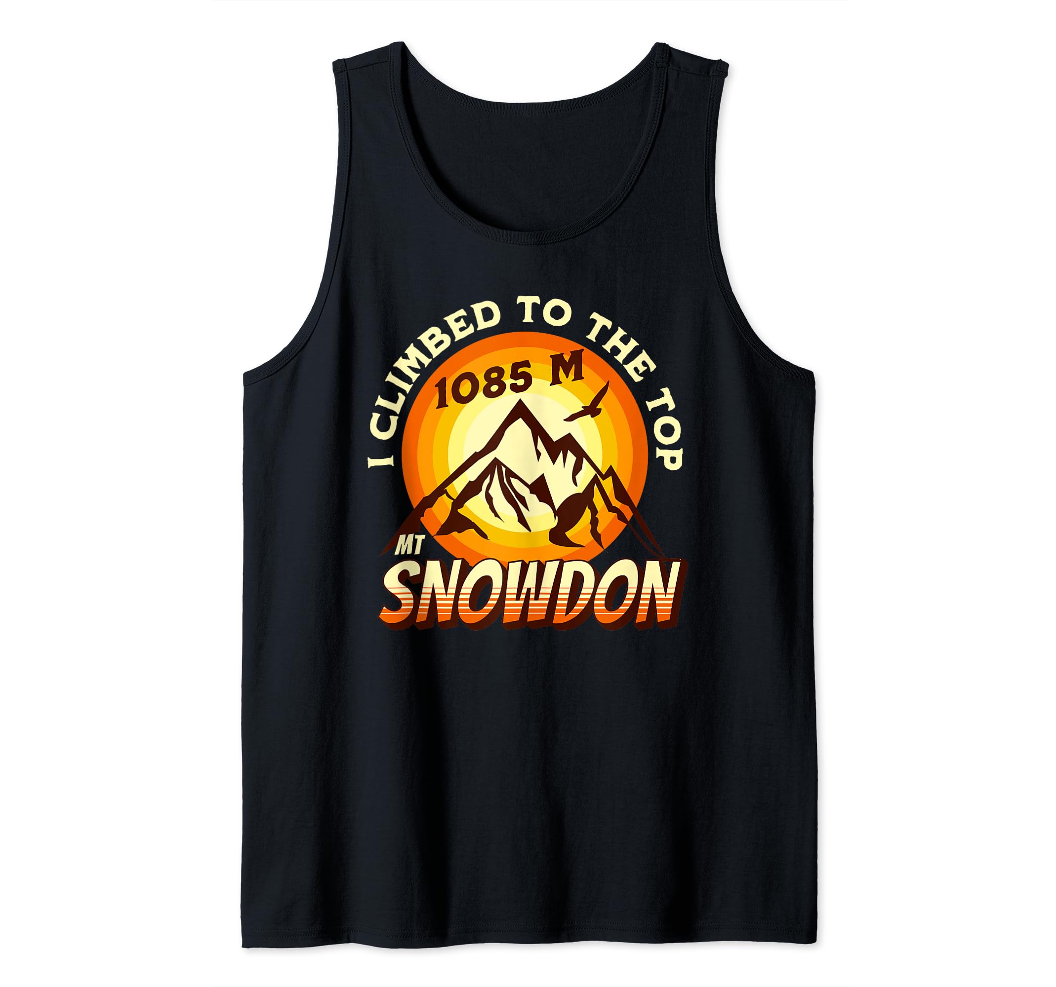 Mount Snowdon Snowdonia ShopMount Snowdon I Climbed To The Top 1085 m Tank Top
