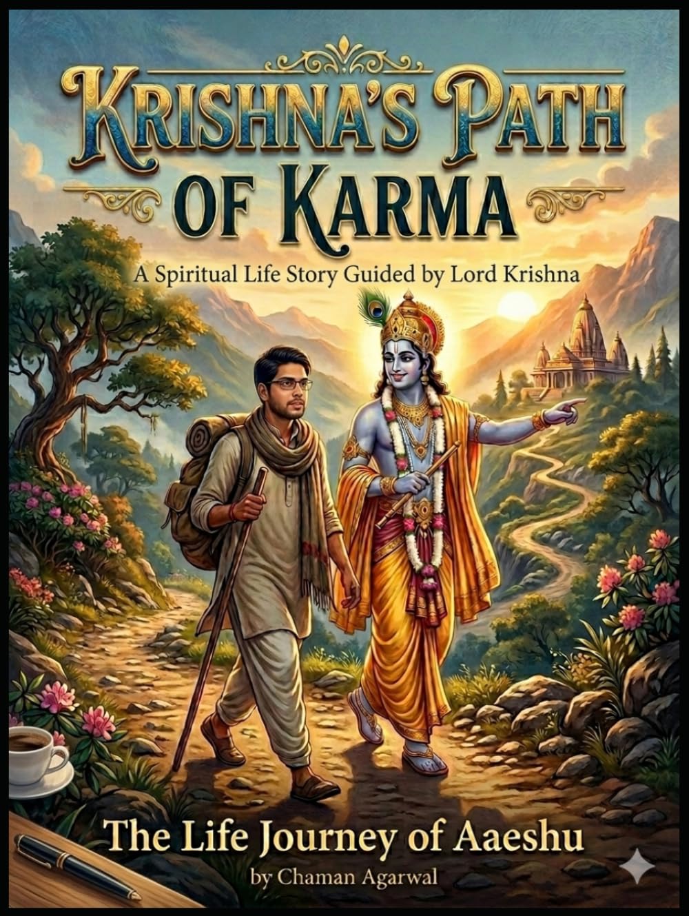 Krishna's Path of Karma: The Life Journey of Aaeshu: A Spiritual Life Story Guided by Lord Krishna