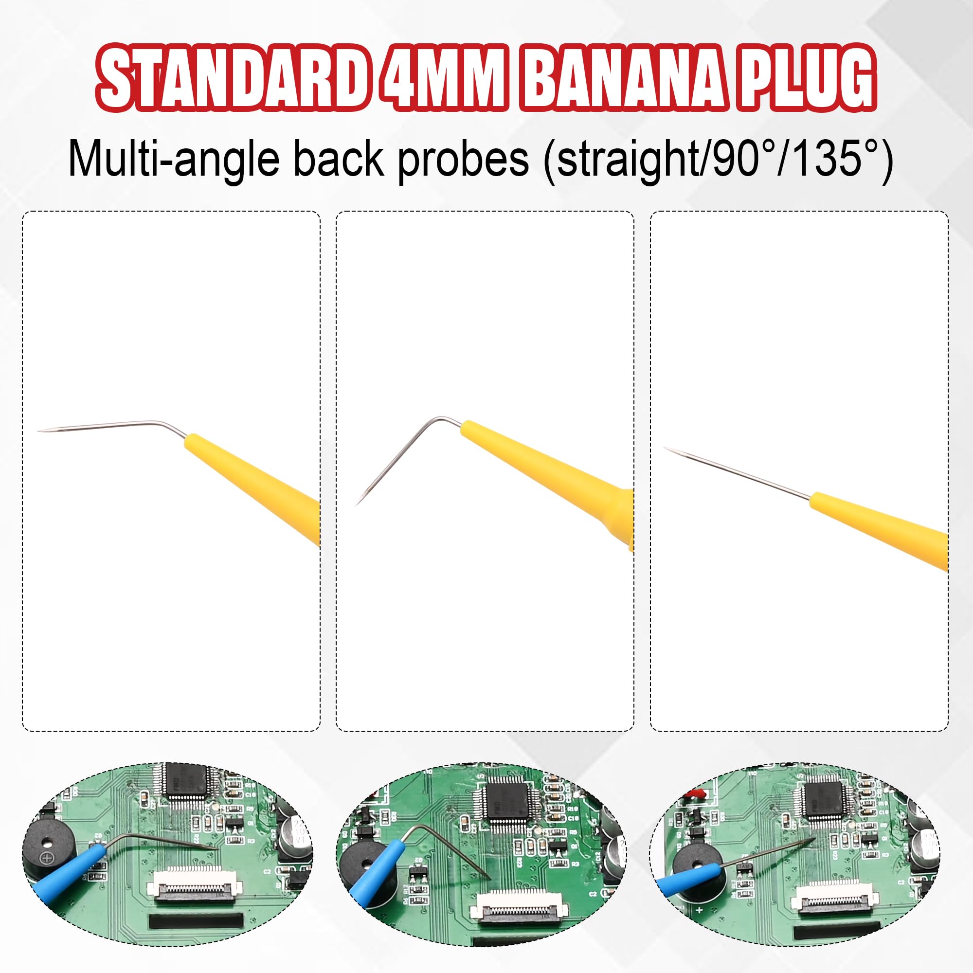 30pcs Multimeter Back Probe Pins for Car Repairing Diagnostic Circuit Test — Amazon image 3
